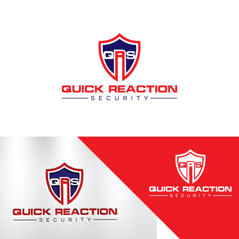 Logo Design by Cliping_path for Quick Reaction Security | Design #27153050