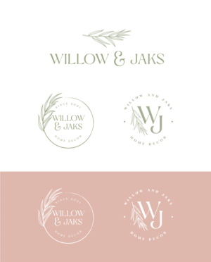 Willow and Jaks (open to and or &) | Logo-Design von Amethystica