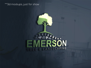 Emerson Tree & landscaping | Logo-Design von rainbow logos
