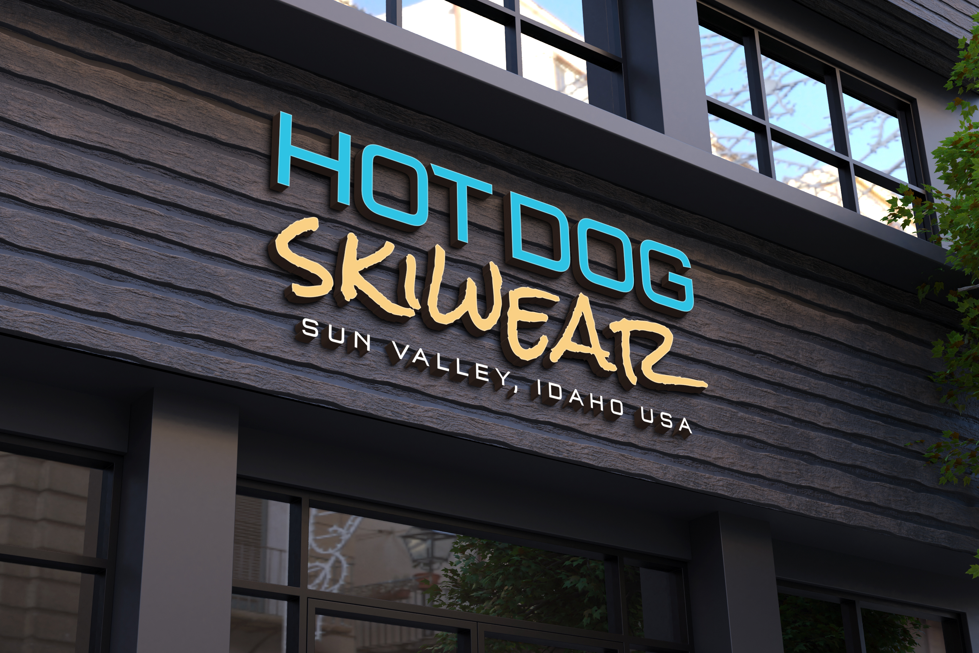 Logo Design by rimu for Hot Dog Skiwear | Design #27174286