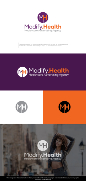 Modify.Health | Logo Design by Kim Ji