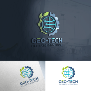 Geo-Tech Climate Control | Logo-Design von Taya Bright