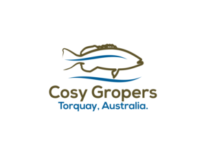 Cosy Gropers, Torquay,  Australia. | Logo Design by BNdesigner