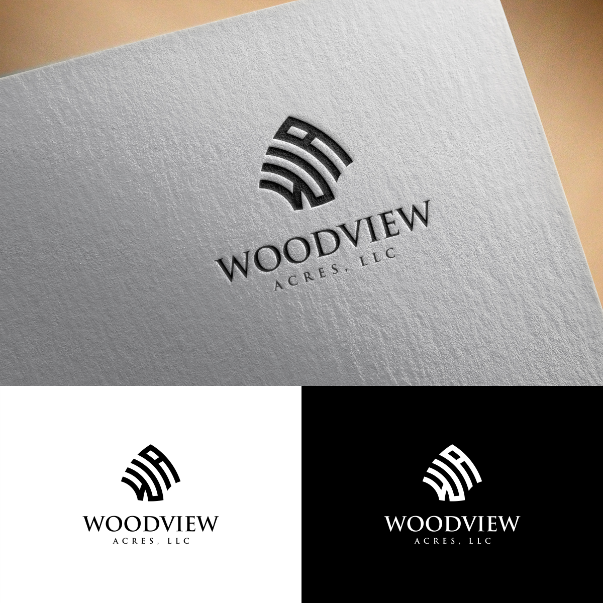 Logo Design by driptip for Woodview Acres, LLC | Design #27169426