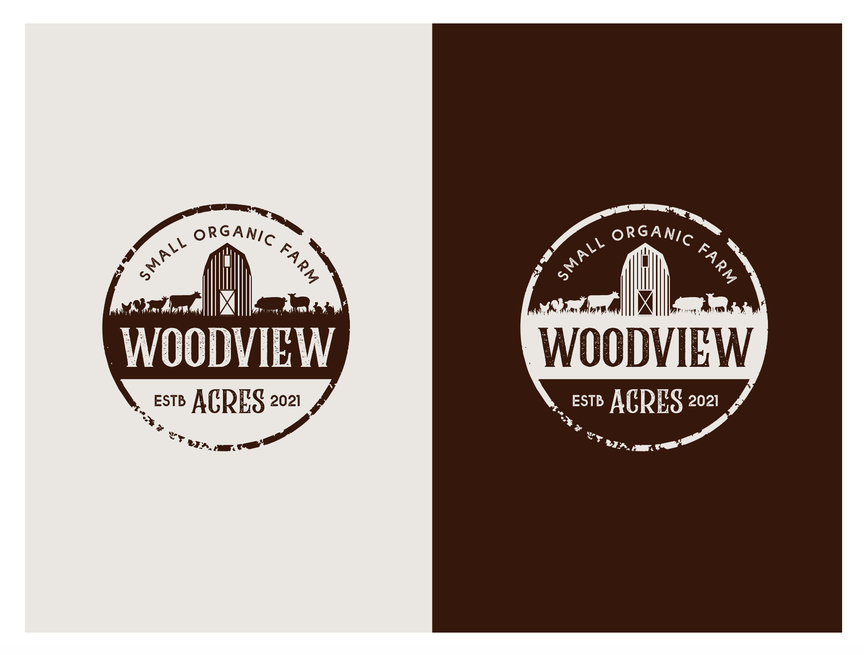 Diseño de Logo por wonderland para Woodview Acres, LLC | Diseño #27164015