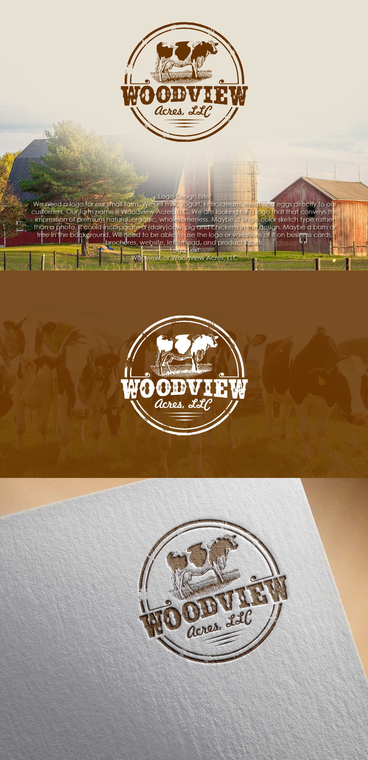 Logo Design by FDesignIndonesia for Woodview Acres, LLC | Design #27162006
