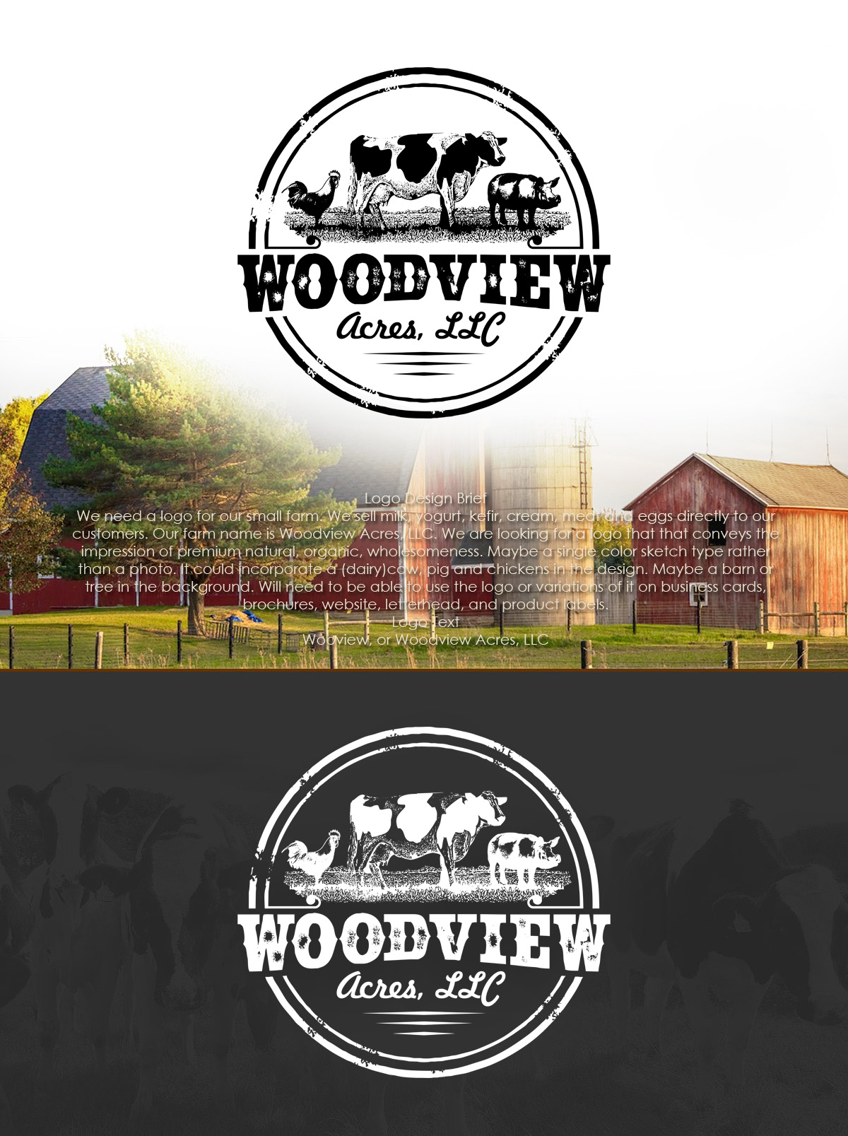 Logo Design by FDesignIndonesia for Woodview Acres, LLC | Design #27197678