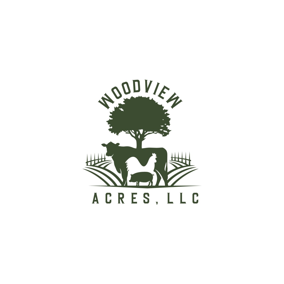 Logo Design by Ashani Bhattacharya for Woodview Acres, LLC | Design #27159847