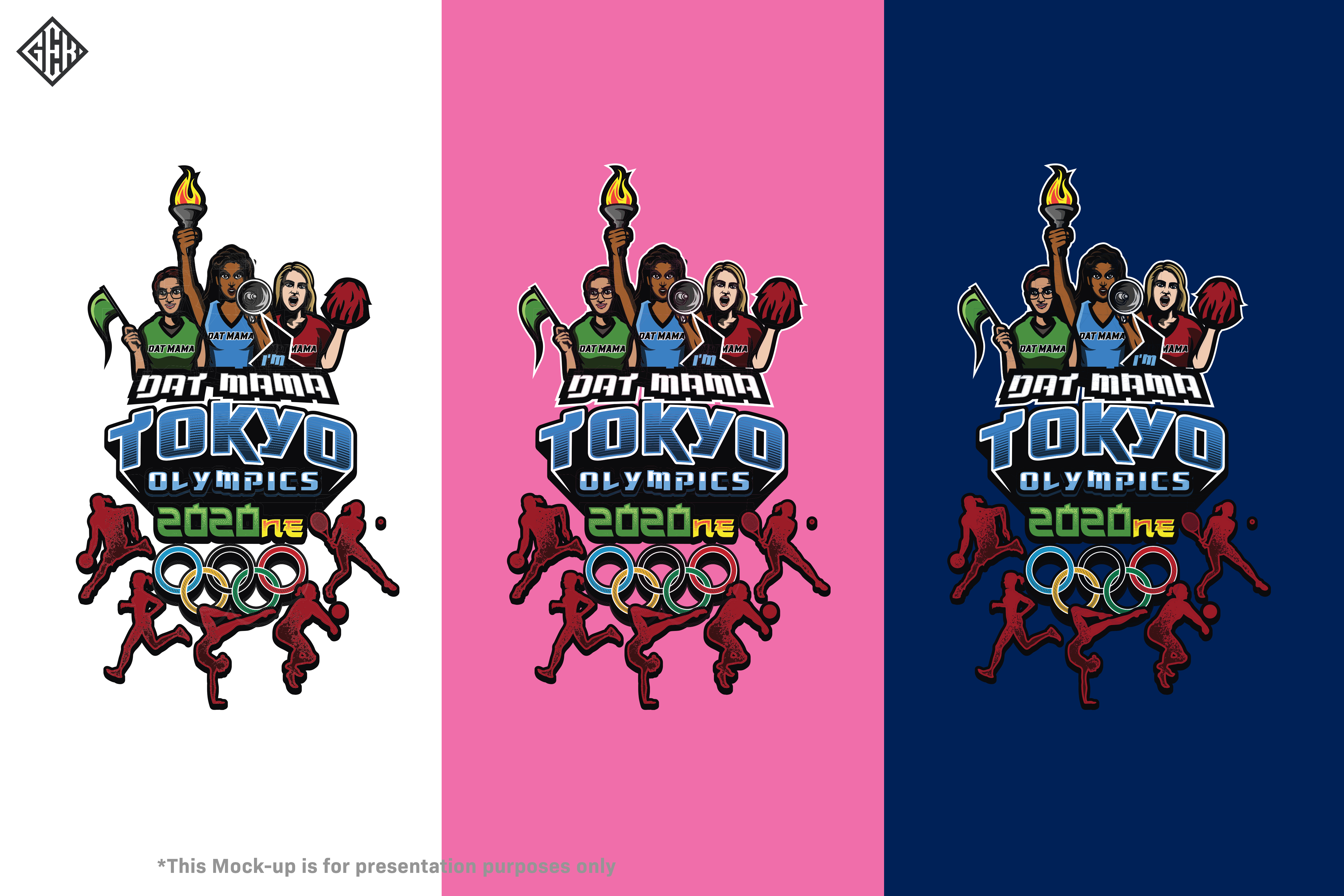 T-shirt Design by gekgrfx for I'm Dat Mama LLC | Design #27194876