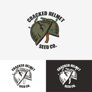 Cracked Helmet Seed Co. | Logo Design by ThiagoB