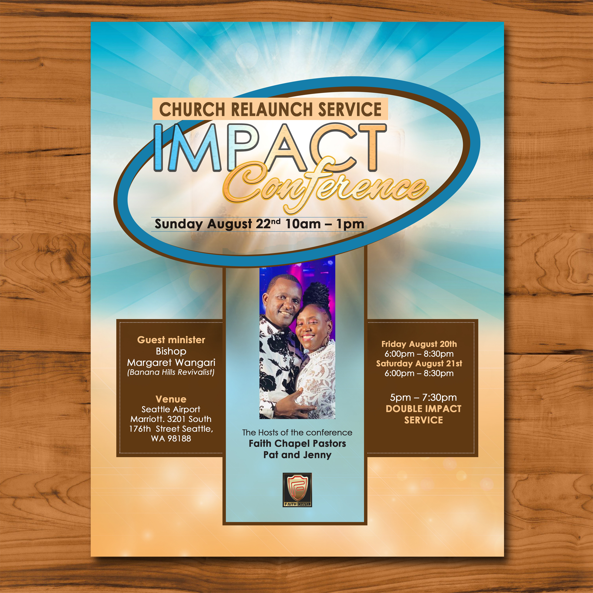 Poster Design by Yegeta for Faith Chapel | Design #27166780