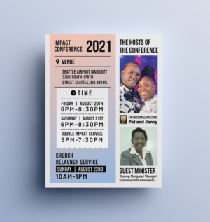 IMPACT CONFERENCE 2021. August 20th -22nd. | Poster-Design von JK18