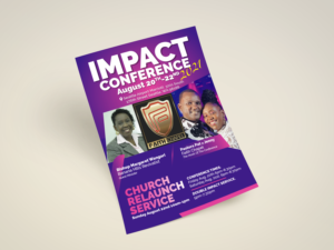 IMPACT CONFERENCE 2021. August 20th -22nd. | Poster-Design von Benson M.