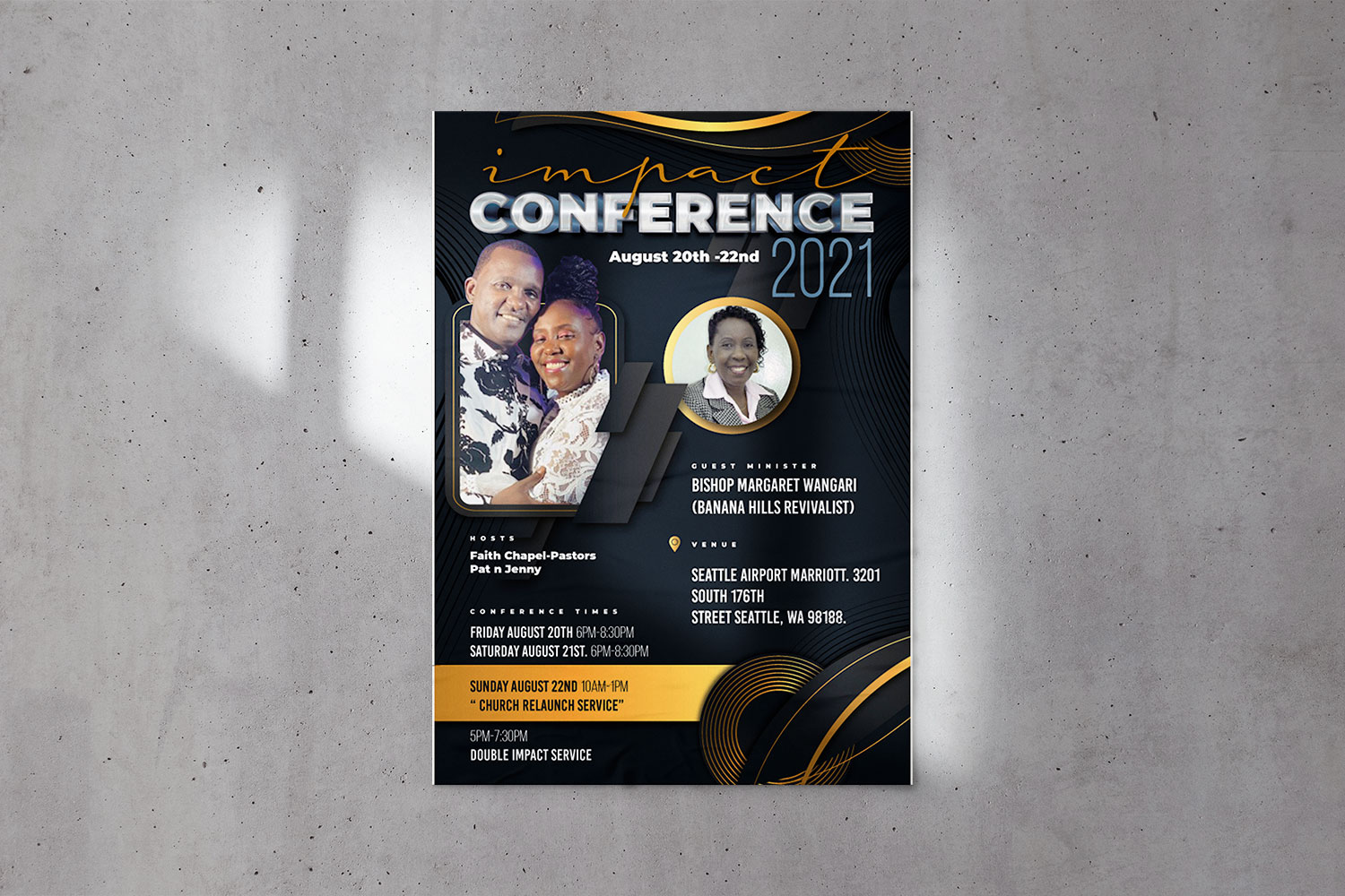 Poster Design by Sarina.dsg for Faith Chapel | Design #27156287
