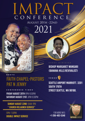 IMPACT CONFERENCE 2021. August 20th -22nd. | Poster-Design von Sarina.dsg