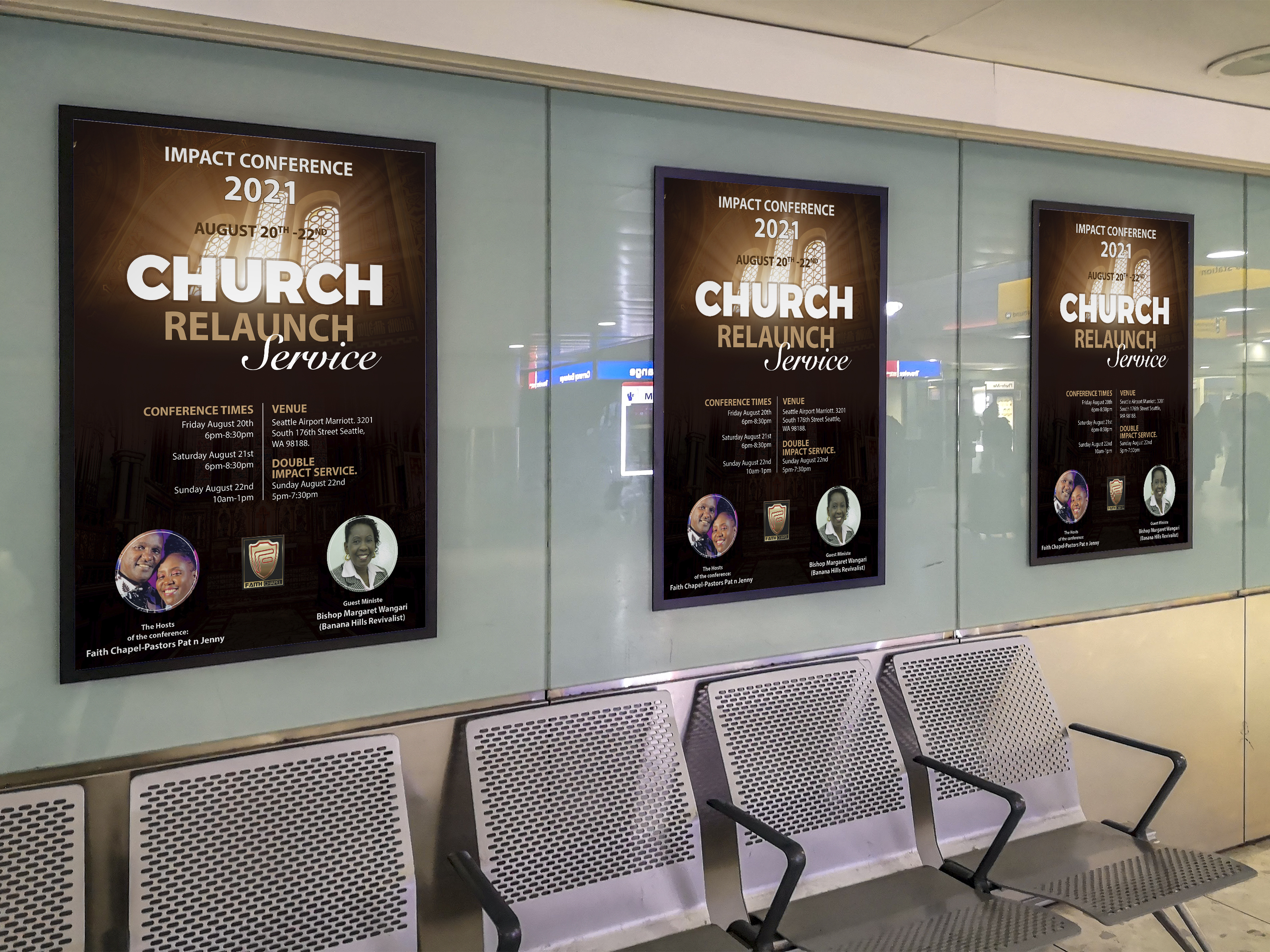 Poster Design by Payel Paul for Faith Chapel | Design #27161433