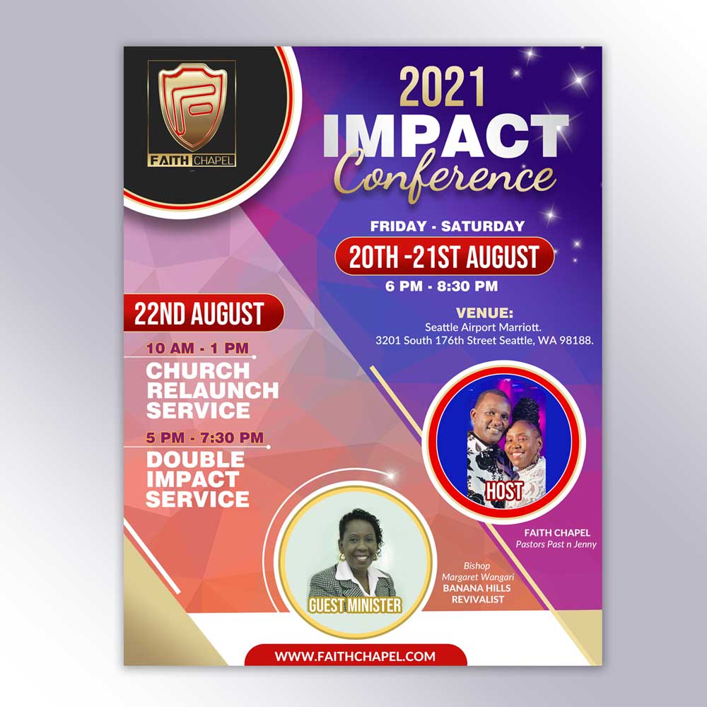 Poster Design by DA. for Faith Chapel | Design #27157562