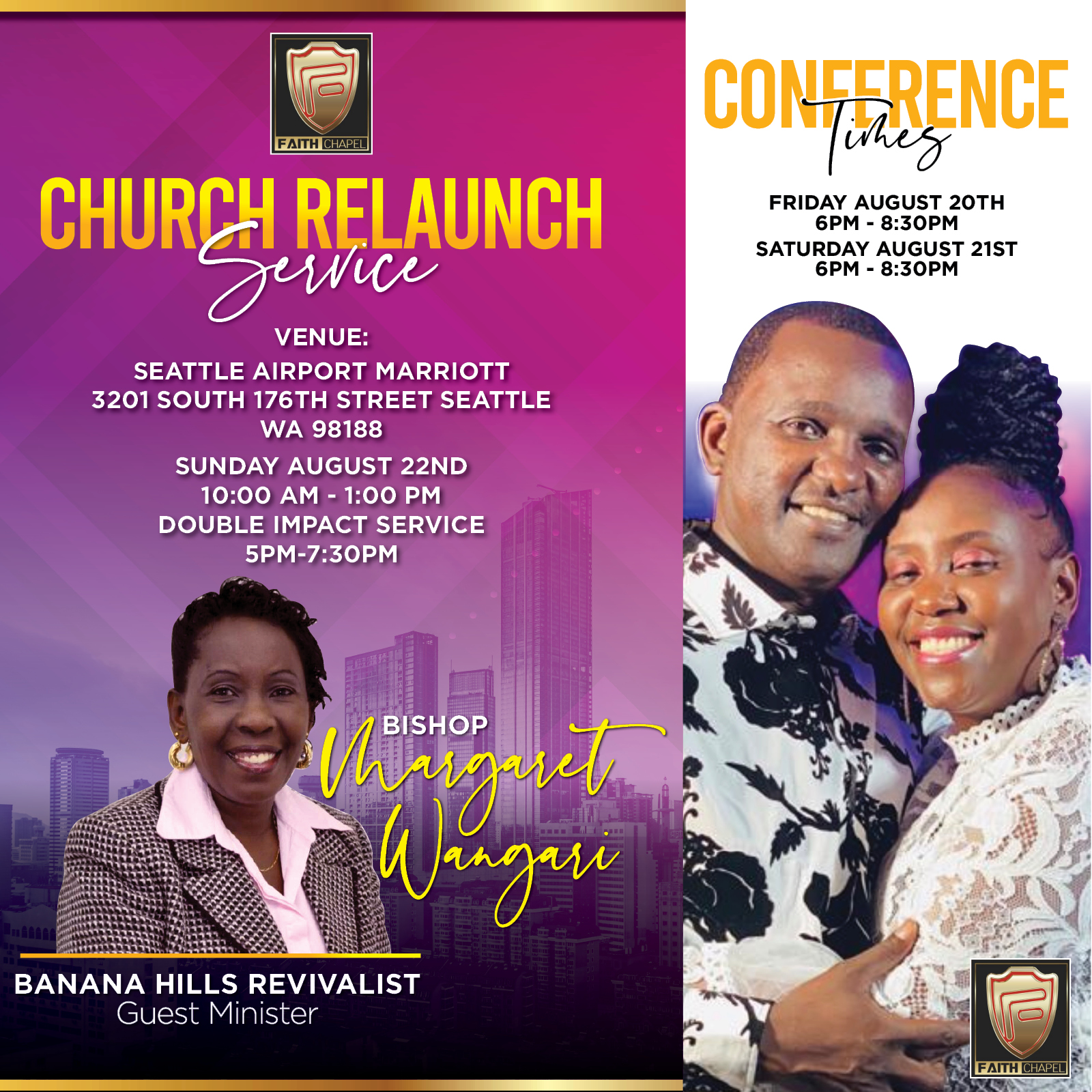 Poster Design by ARTchemist for Faith Chapel | Design #27169908