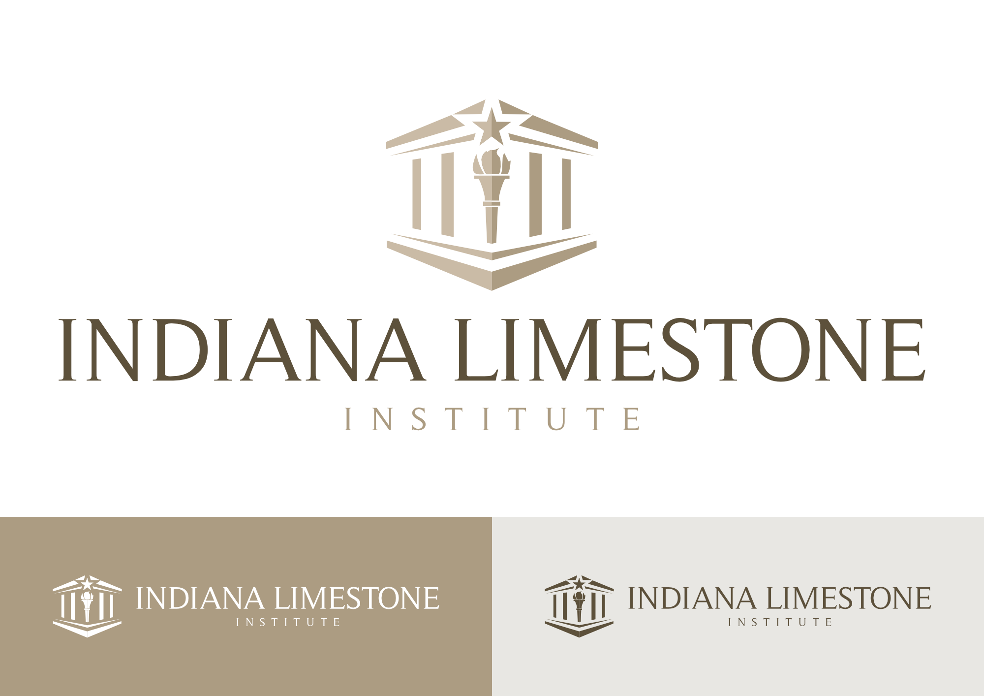 Logo Design by Stobart Creative for Indiana Limestone Institute of America, Inc. | Design #27186453