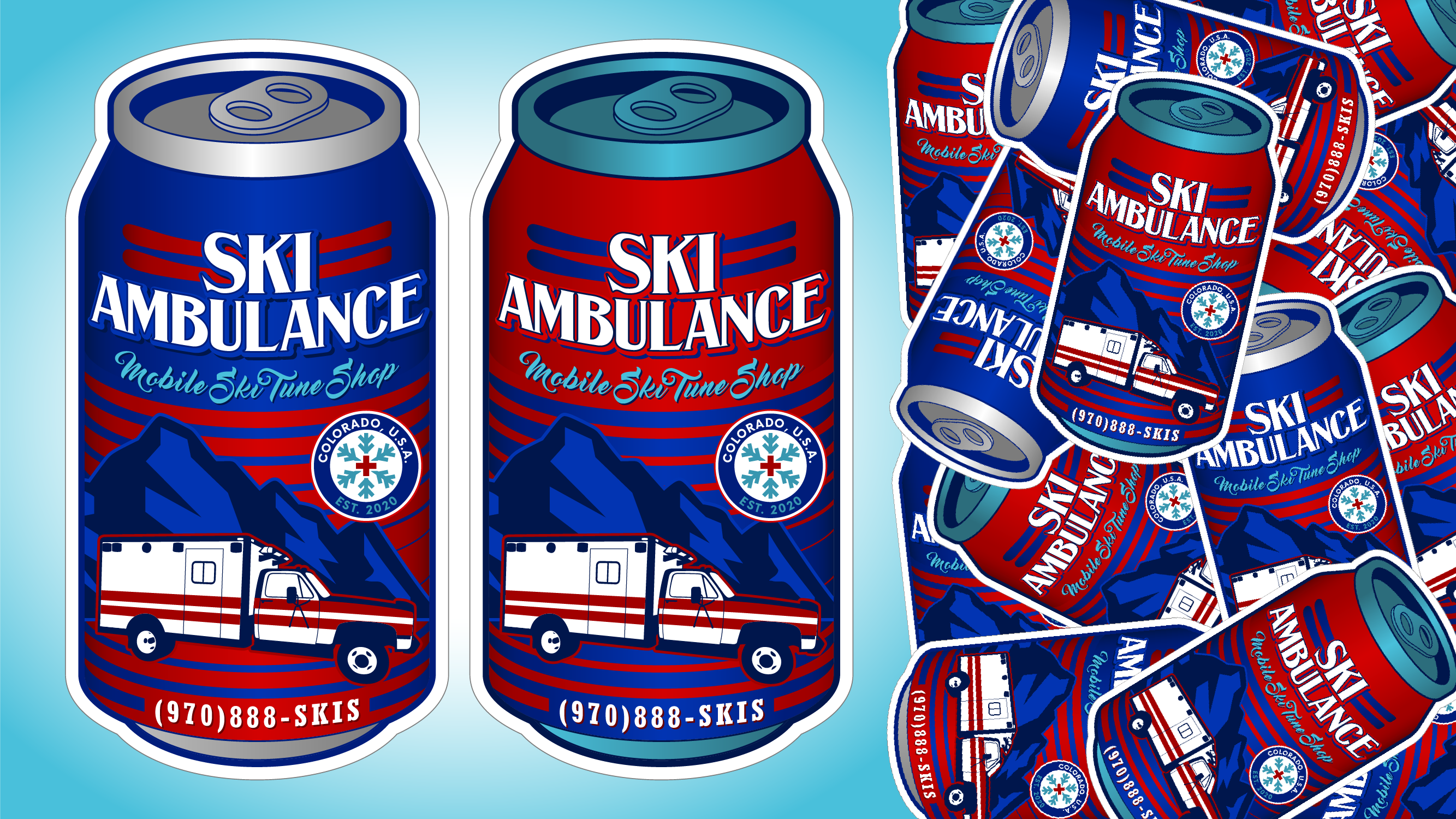 Graphic Design by Toblindfoldher Graphic Design for The Ski Ambulance | Design #27180636
