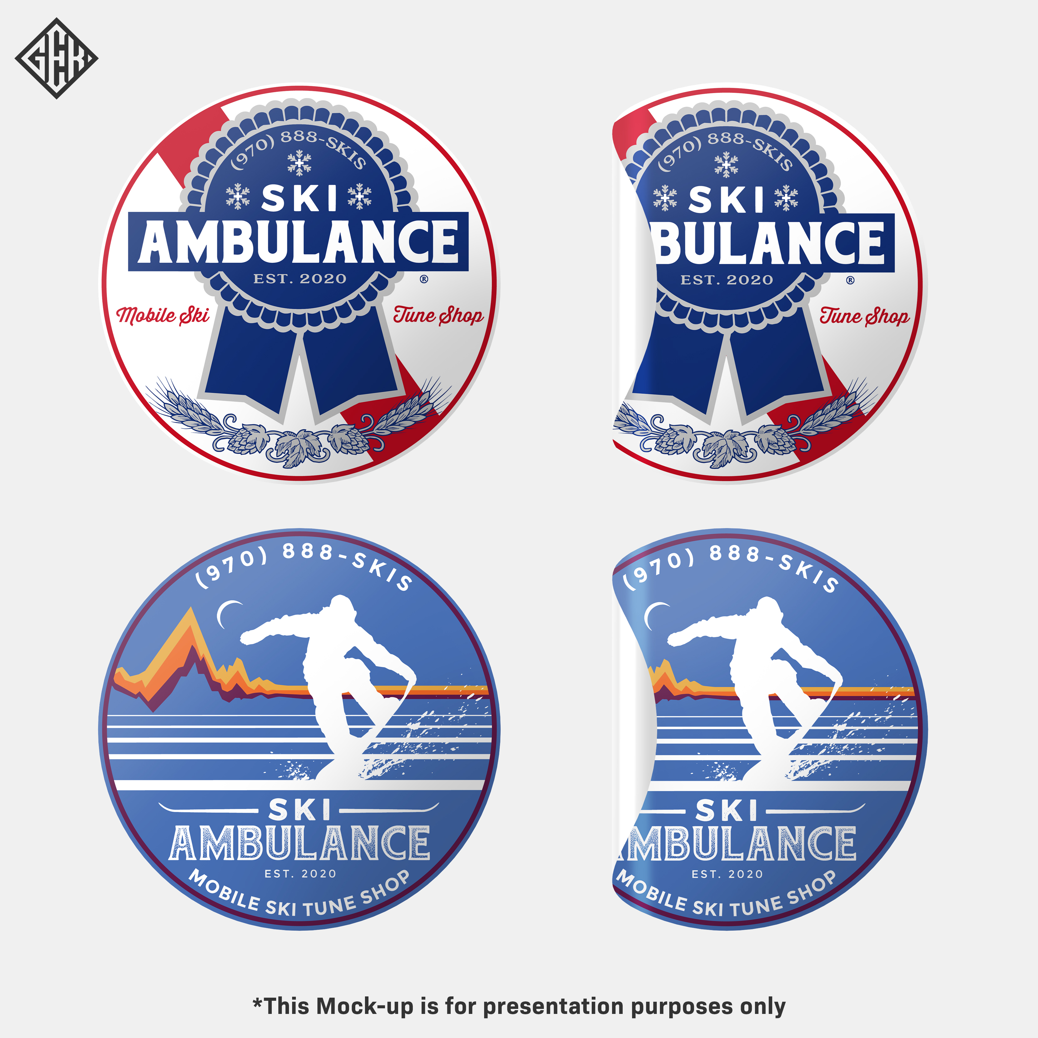 Graphic Design by gekgrfx for The Ski Ambulance | Design #27168000