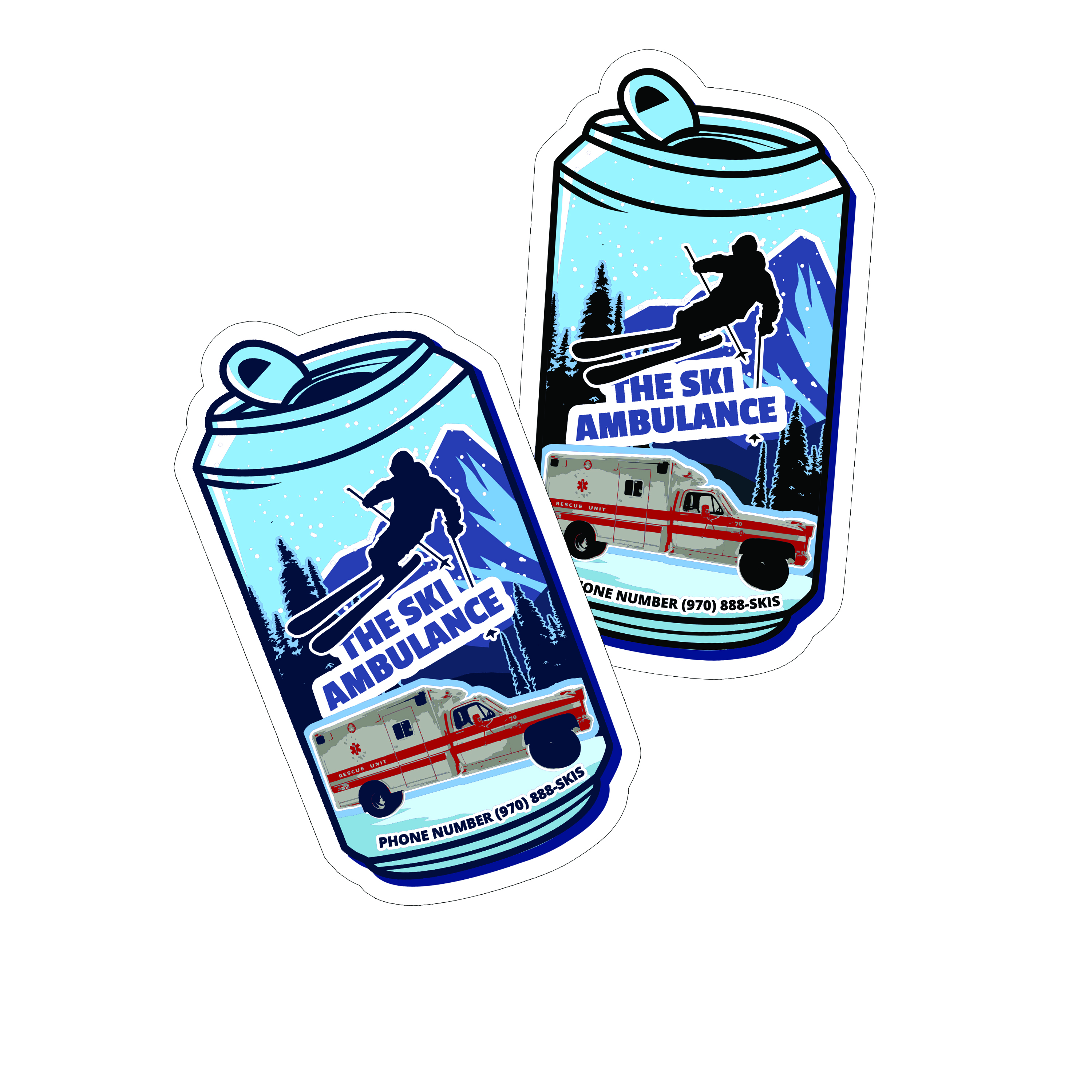 Graphic Design by Uprinteez for The Ski Ambulance | Design #27186673