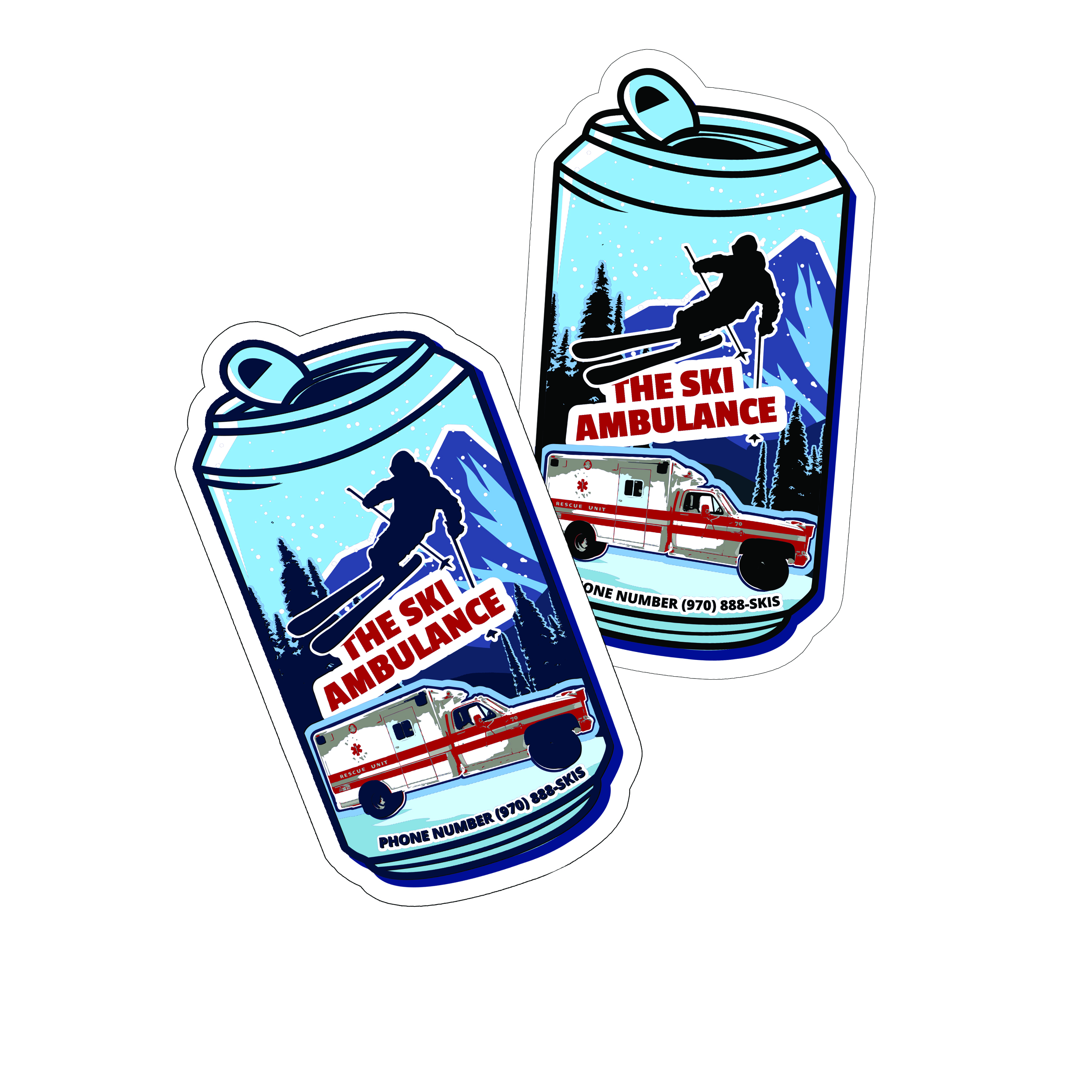 Graphic Design by Uprinteez for The Ski Ambulance | Design #27186674