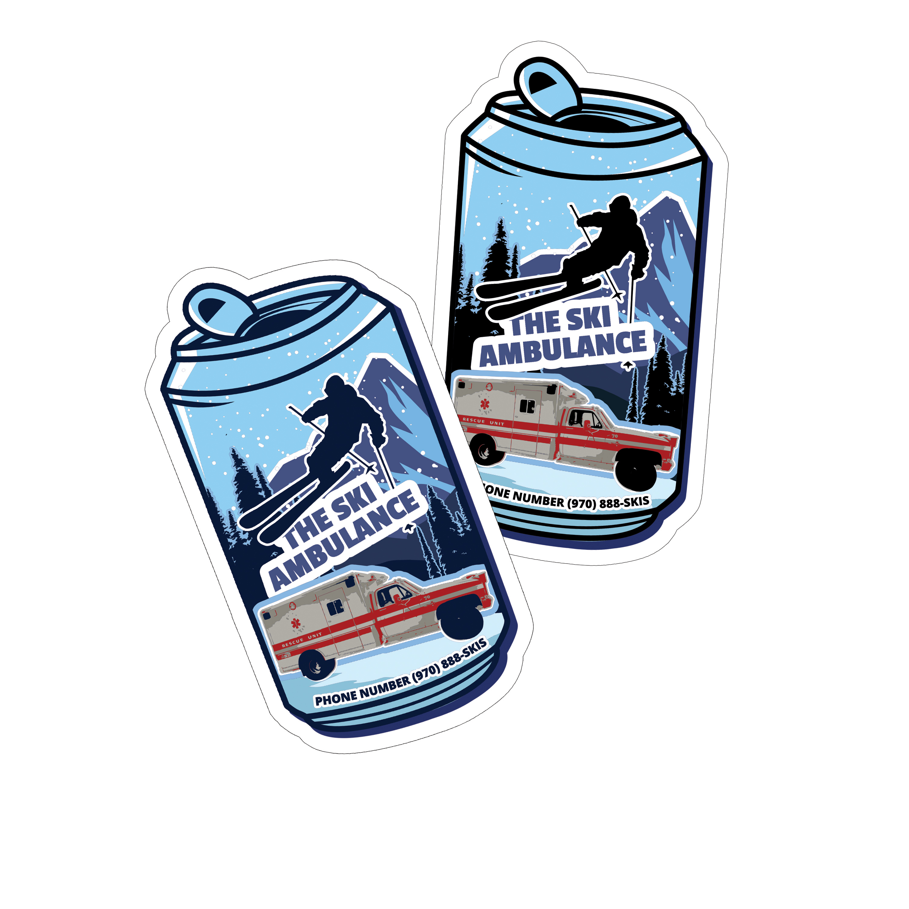 Graphic Design by Uprinteez for The Ski Ambulance | Design #27186694