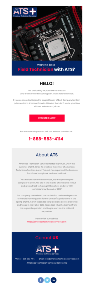 Email Marketing Design by Expert Designer