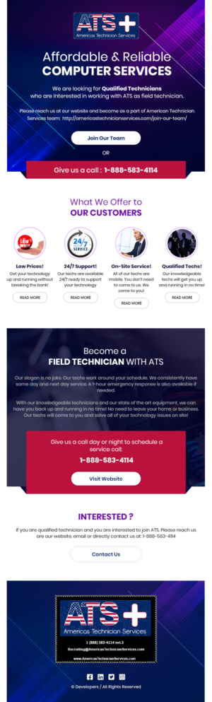 Email Marketing Design by Ved Web Services
