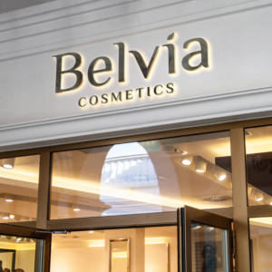 Logo Design by Faaeq Design for Belvia Cosmetics | Design: #27166283
