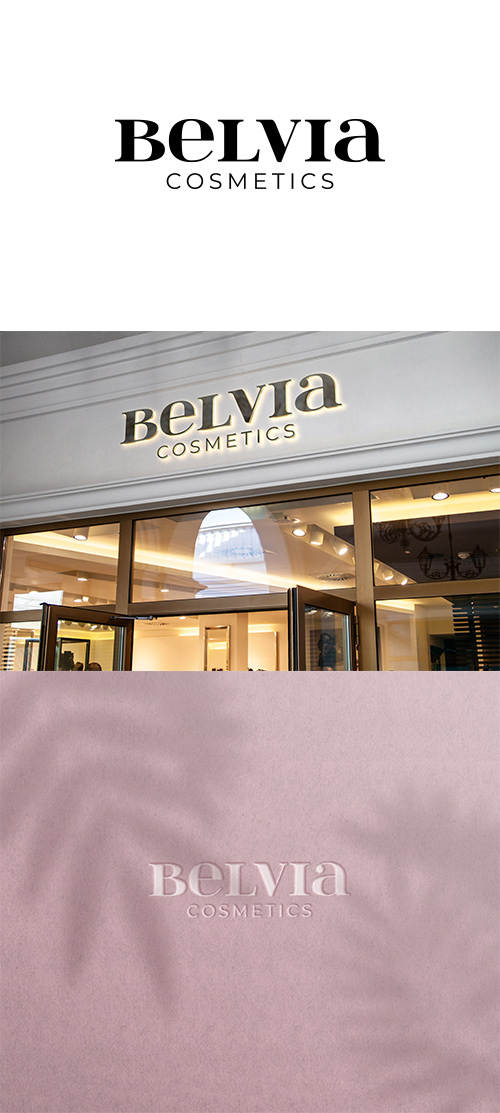 Logo Design by anshtoyj for Belvia Cosmetics | Design #27158083