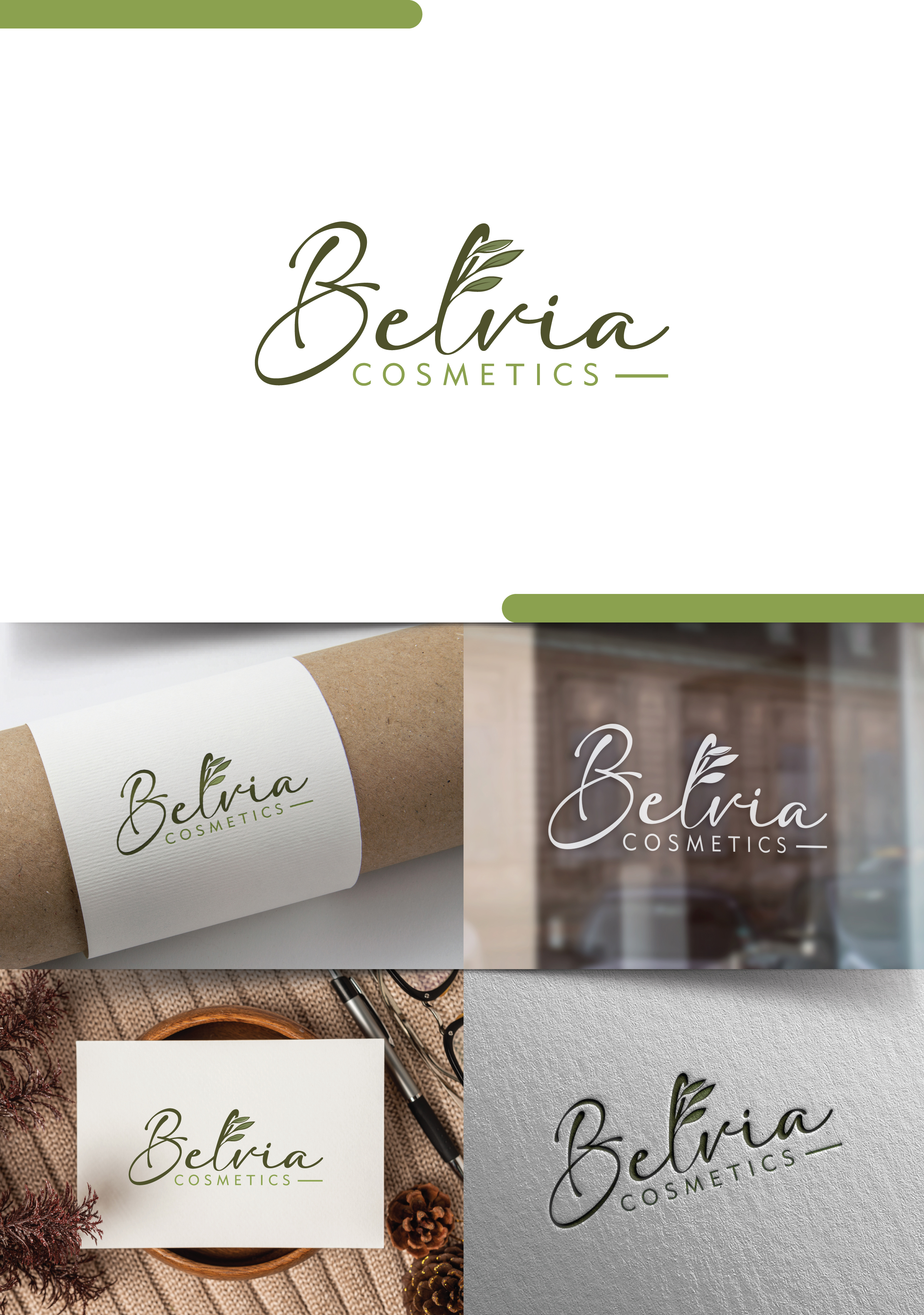 Logo Design by ecorokerz for Belvia Cosmetics | Design #27180862