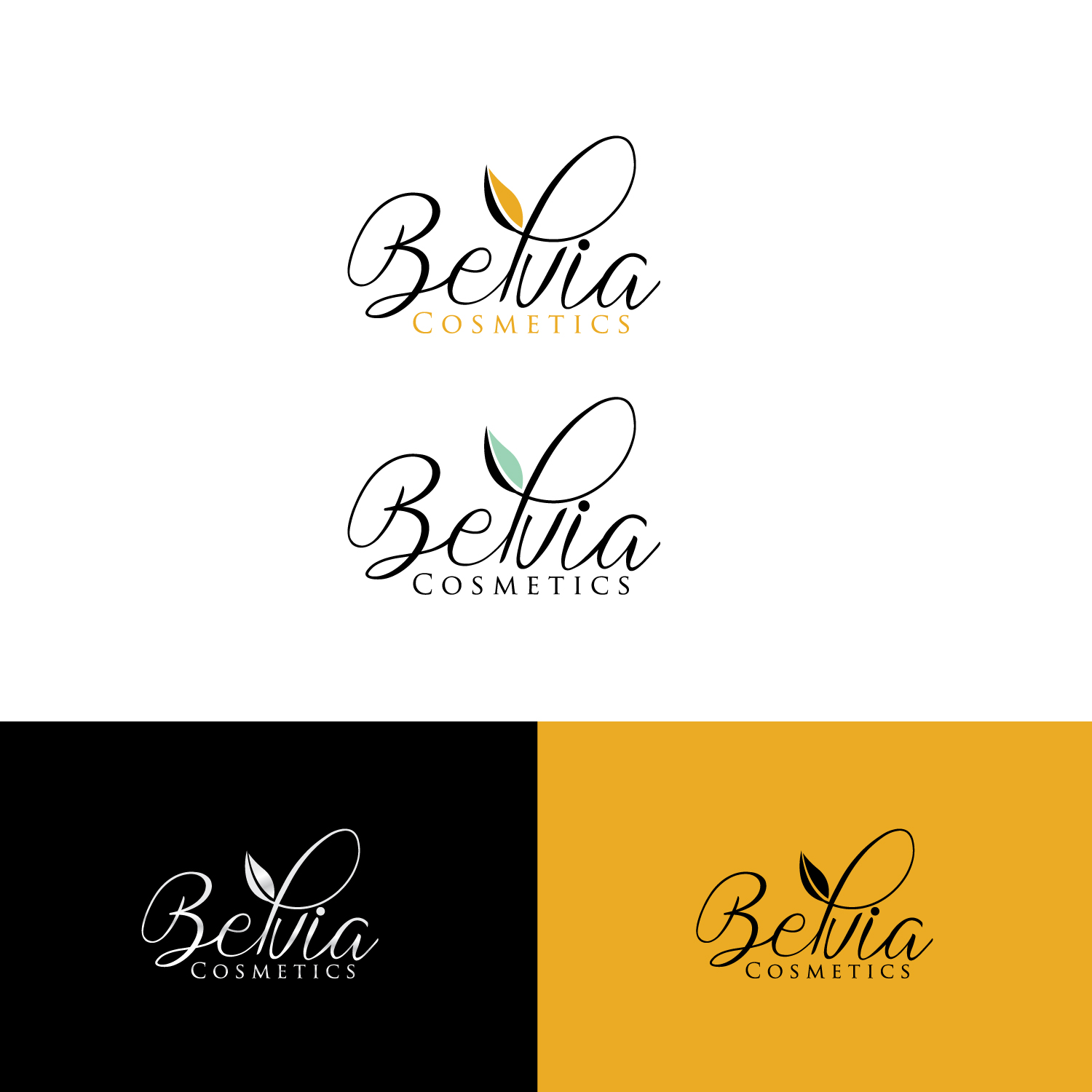 Logo Design by sankar999 for Belvia Cosmetics | Design #27176314