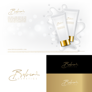 Belvia Cosmetics | Logo Design by UMBRA Designs