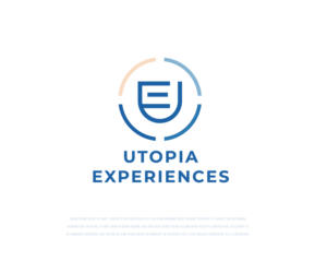 Utopia Experiences (with emphasis on the U and E) | Logo Design by Ng V Duc