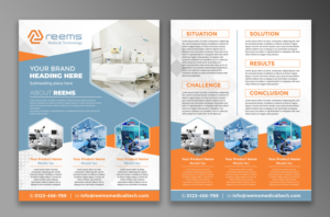 Medical Device - Case Study Template | Design de Flyer par ecorokerz