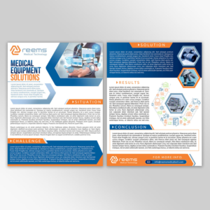 Medical Device - Case Study Template | Flyer-Design von DA.