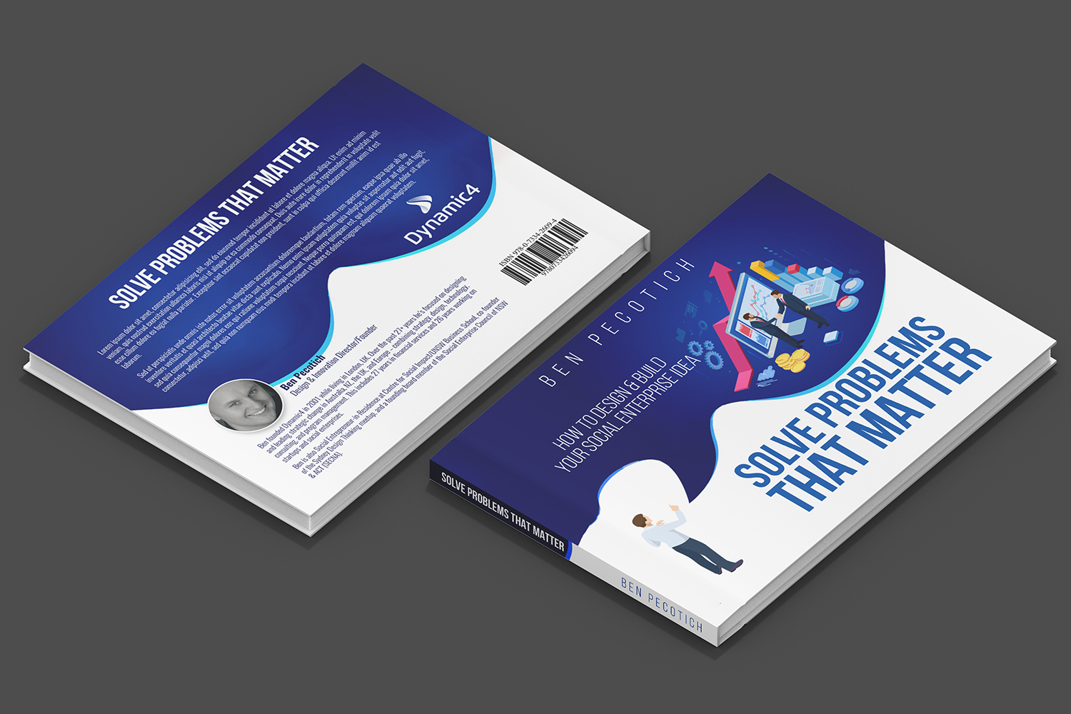 Design de Couverture de Livre par CreaTVIT pour Dynamic4 | Design #27163772