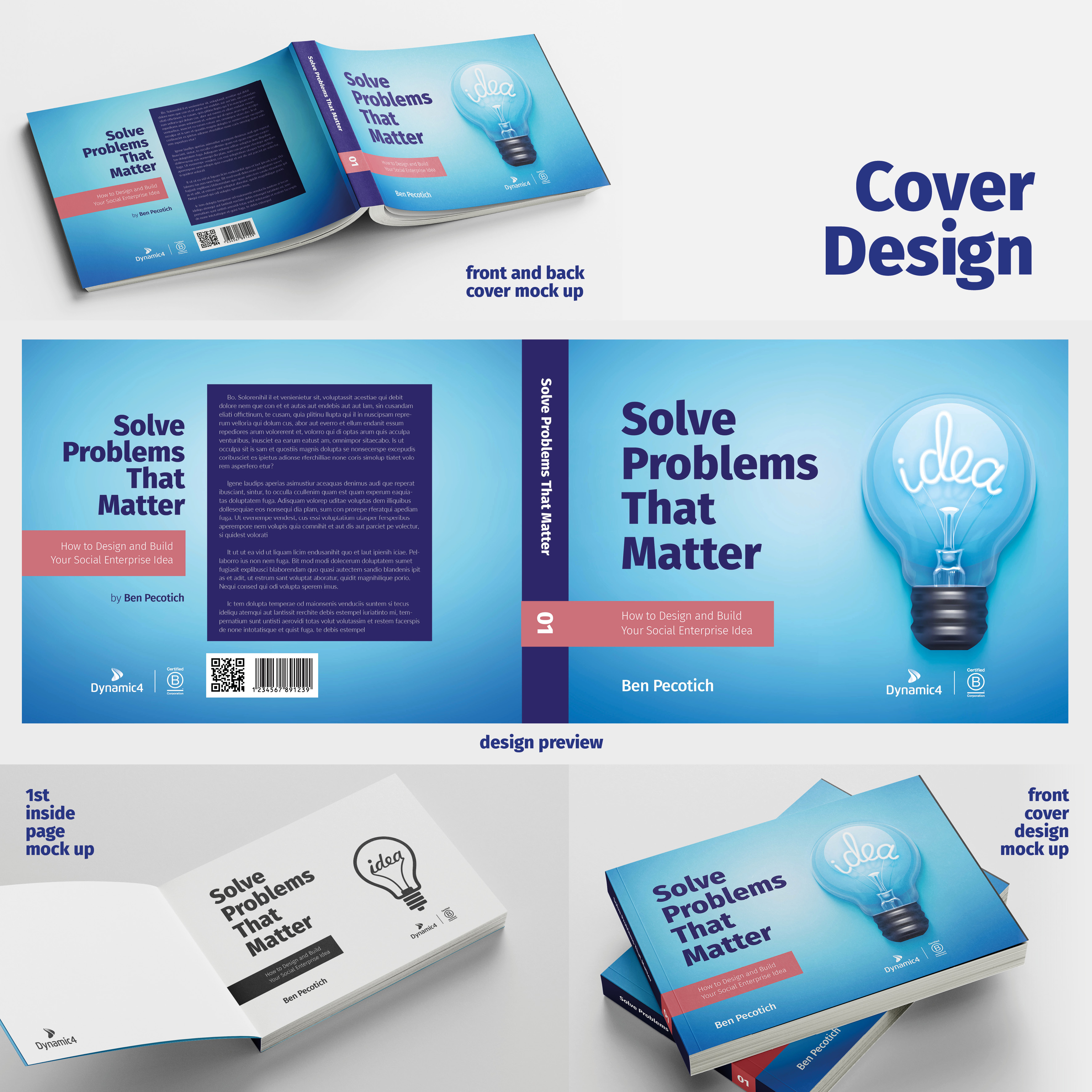 Design de Couverture de Livre par opikmac pour Dynamic4 | Design #27178182