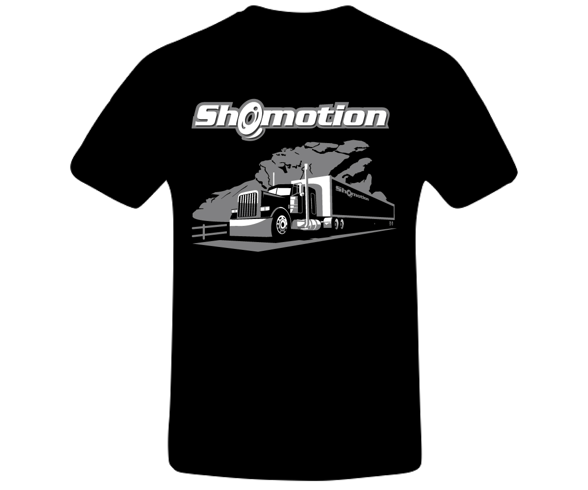 T-shirt Design by King Cobra for Shomotion, LLC | Design #27184403