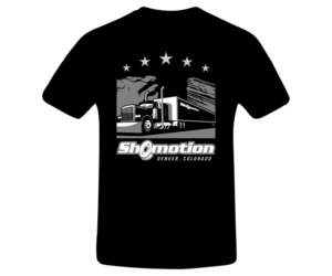 T-shirt Design by King Cobra for Shomotion, LLC | Design: #27199925