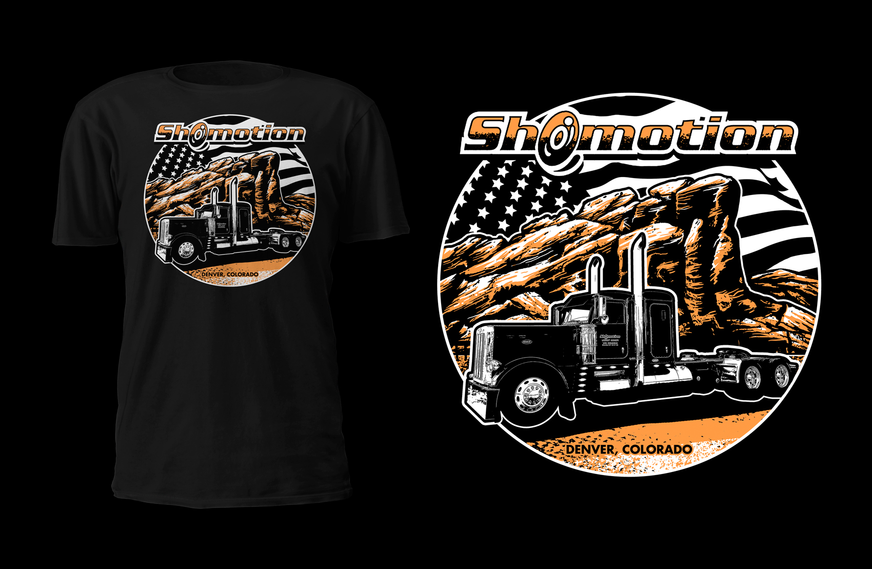 Diseño de Camiseta por D'Mono para Shomotion, LLC | Diseño #27185757