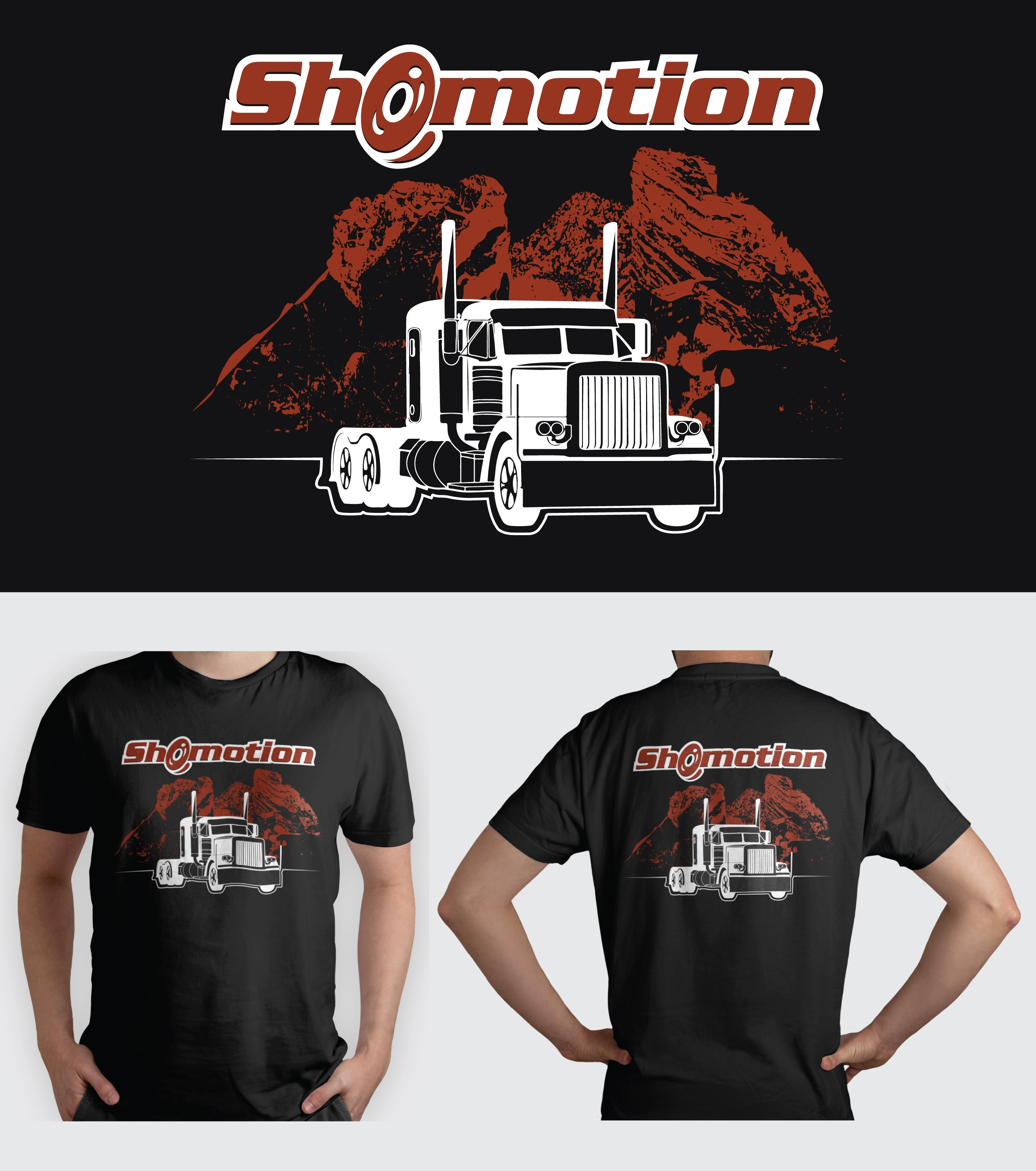 Diseño de Camiseta por HAREESH (Creative Graphic Designer) para Shomotion, LLC | Diseño #27164860
