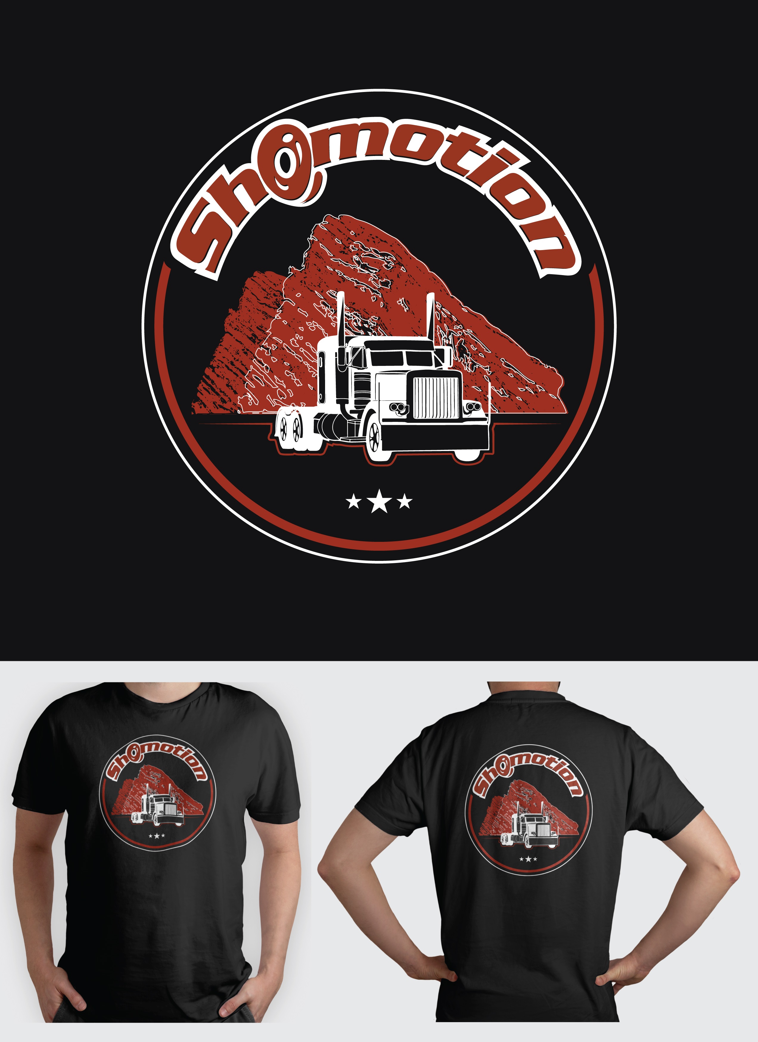T-shirt Design by HAREESH (Creative Graphic Designer) for Shomotion, LLC | Design #27168133