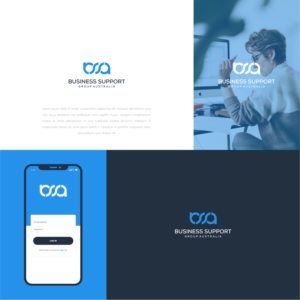 BSPA Business Support Partners Australia. Can just be BSPA as well. Note we are in registration phase, Name may be Business Services Group Australia. Therefore the BSGA will remain the same | Diseño de Logo por sonimaulana.dc