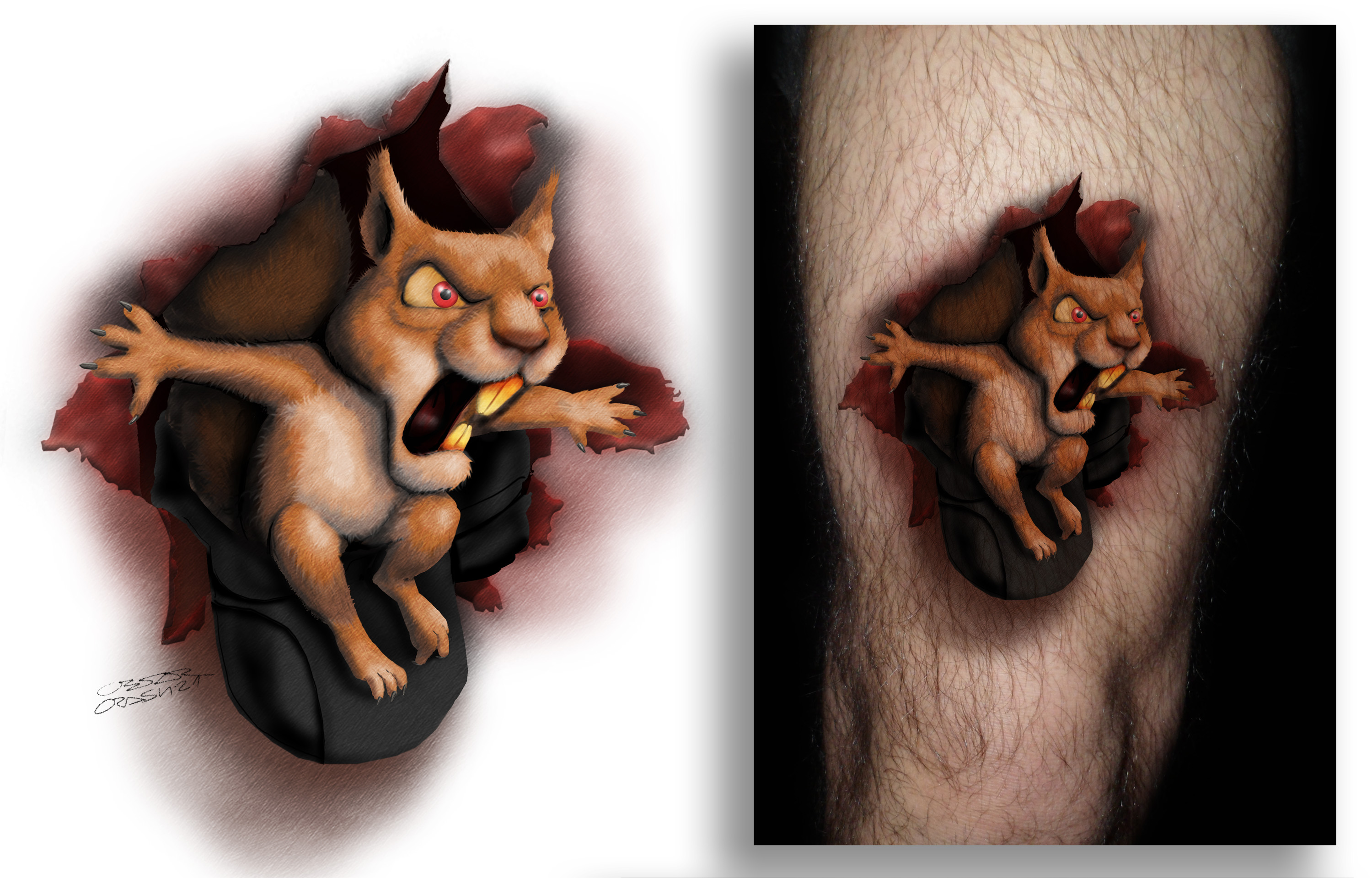 Tattoo-Design von kaiser77 für dieses Projekt | Design #27183565