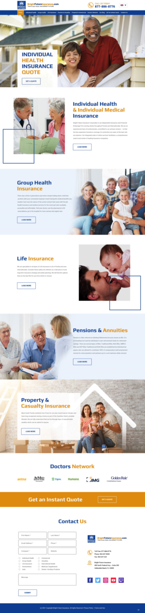 Web Design by pb for this project | Design: #27160951