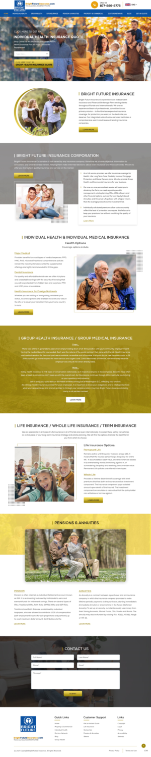 Web Design by pb for this project | Design: #27160956