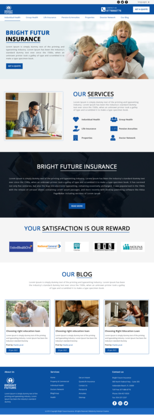 Web Design by Hukam Solanki for this project | Design: #27180201